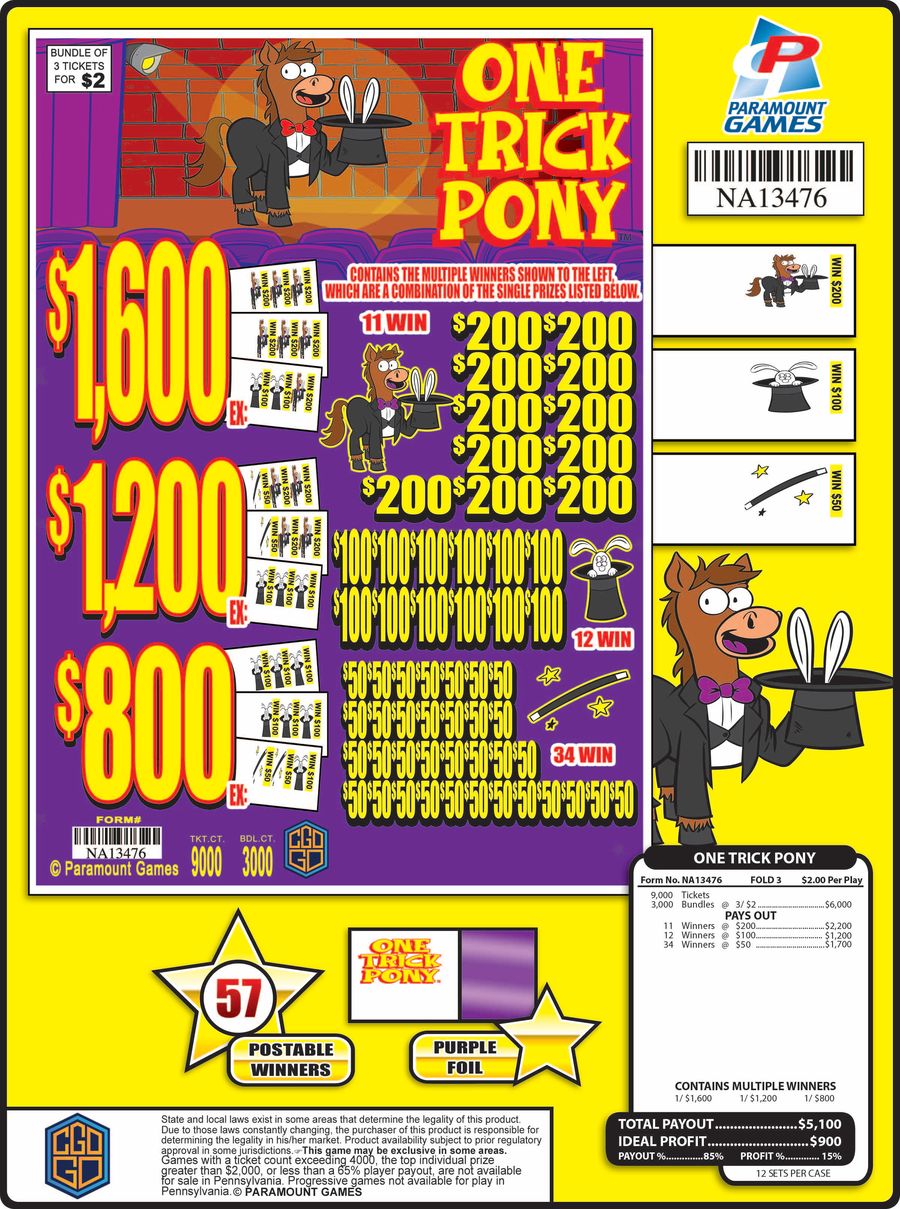 Jar ticket flyer example